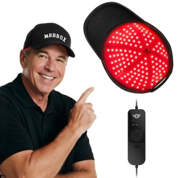 Red Light Hair Growth Cap, 528 Total Light Emitters