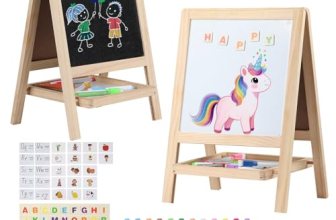 Tabletop Painting Wooden Art Easel for Kids