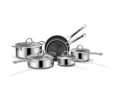 SNOWCLAD Pots and Pans Set Non Stick