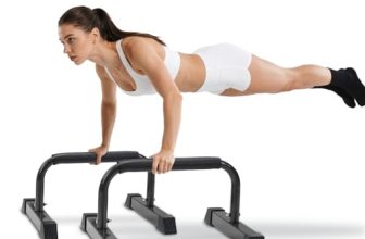 Push Up Bars: Sweat-resistant Parallettes Bar for Handstands L-sit & Dip
