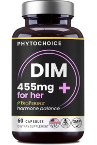 DIM for Women 350mg High Potency with BioPerine® & Broccoli Extract