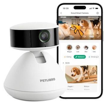 PETLIBRO AI Dog Camera Pet Camera Indoor with Phone App [Multi-Pet Recognition
