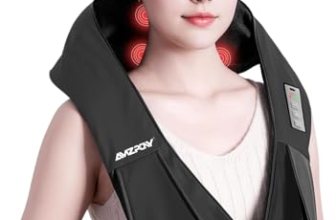 AMZPONY® Cordless Neck Massager for Pain Relief Deep Tissue