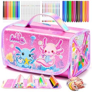 Axolotl Arts and Crafts for Girls Ages 4-5-6-7-8