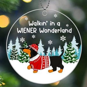 Dachshund Christmas Ornaments 2026
