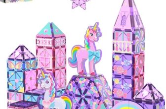 GobiDex Magnetic Building Blocks Unicorn Toys for Girls