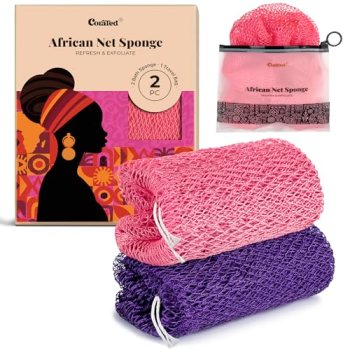 CORATED African Net Sponge Authentic