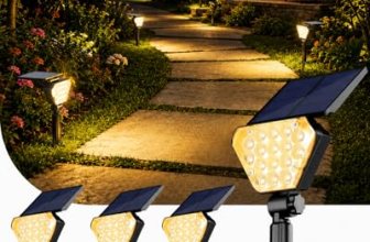 T-SUN Solar Lights Outdoor Waterproof IP65