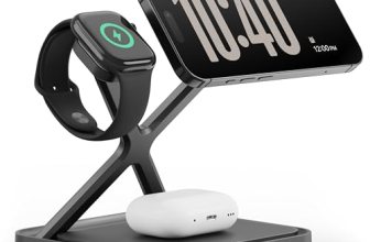 NOCO XGrid XDS3: 3-in-1 Wireless Charging Stand – Charging Station for iPhone