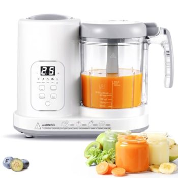 Baby Food Maker Pro Steamer Blender: 4 in 1 Auto Steam Blend and Puree Maker wit