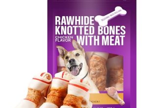 PETPHABET Chicken Wrapped Rawhide Dog Bones