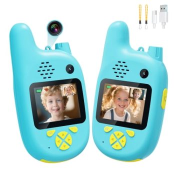 Video Walkie Talkies for Kids with Dual Cameras
