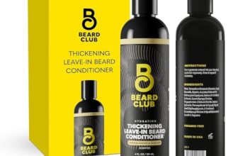 The Beard Club Thickening Leave-In Beard Conditioner for Men