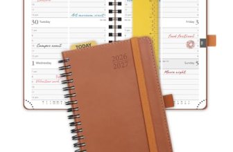 POPRUN Pocket Planner 2026-2027 (Size 4”x6.25”) Academic Pocket Calendar