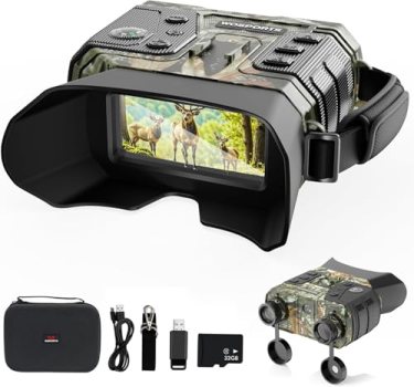 WOSPORTS 4K Infrared Night Vision Goggles – 1300FT Range