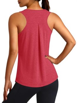 3rd hill Workout Tank Tops for Women Racerback Sleeveless Yoga Top Loose Fit Gym
