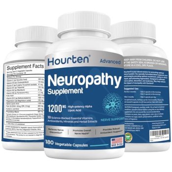Hourten Neuropathy Sciatica Nerve Support Supplement