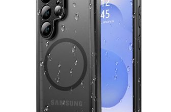 SPORTLINK for Samsung Galaxy S26 Ultra Waterproof Case, Mag/Black, 6.9″