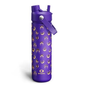 ENCOOL Insulated Water Bottle with Straw Stainless Steel Water Bottle