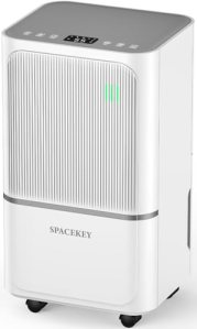 34 Pints Dehumidifier for Basement with Drain Hose Up to 2500 Sq.Ft