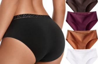 READY TO LOVE Cotton Underwear for Women 6 Pack Full Coverage Briefs Sexy Pantie