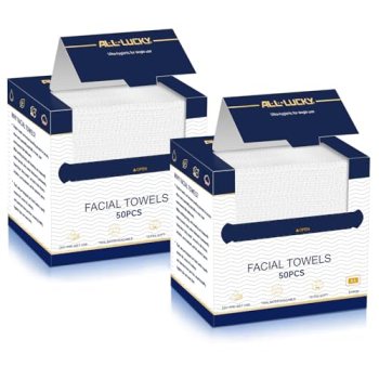 Face Towels, XL Facial Dry Towels 10×12 Inch