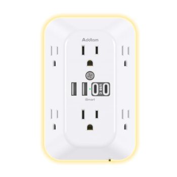 Addtam Surge Protector Outlet Extender