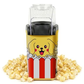 Fun Popcorn Machine Air Popper – Hot Popcorn Maker Air Popper Electric with Butt