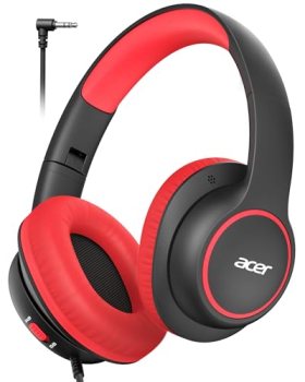 Acer Kids Headphones Wired for School – Over Ear Design
