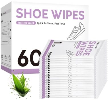 ZHENYEMEI 60 Packs Sneaker Cleaner Wipes