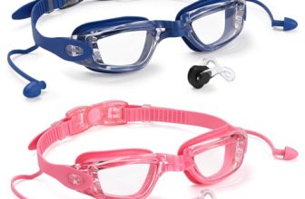 Aegend Swim Goggles 2-Pack, No Leaking Anti-Fog UV Protection Mirrored Swim Glas
