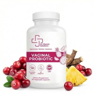 Vaginal Probiotic for Women – 7 Billion CFU Lactobacillus Blend + Prebiotic Inul