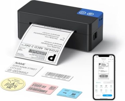 ETIKEZ Bluetooth Thermal Shipping Label Printer