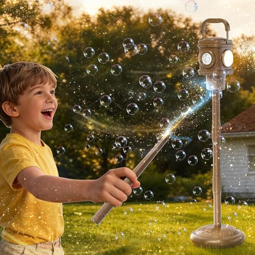 BLmukce Automatic Bubble Machine for Kids & Toddlers 1-3