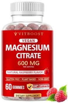 Vitboost Magnesium Citrate Gummies 600mg