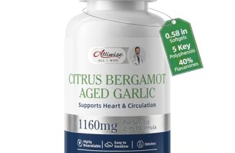 Citrus Bergamot with Aged Black Garlic Extract Softgels