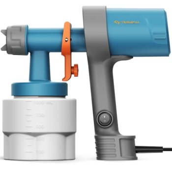 Tilswall Paint Sprayer, Shark 600 Ultra-Light HVLP Electric Spray Paint Gun with