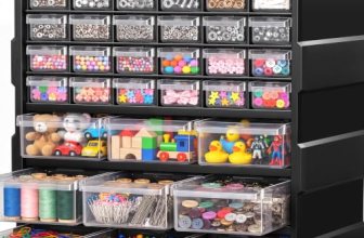PurKeep 𝟔𝟐% 𝟎𝐅𝐅 Drawer Organizer for Garage Building Bricks Storage