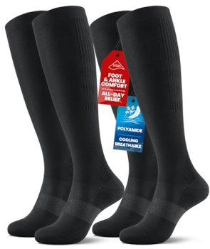 PULIOU Cooling Compression Socks for Women Men