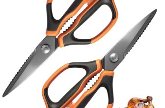 ANSHEE 2 Pack All Purpose Kitchen Scissors