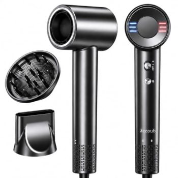 Zecoub Travel Hair Dryer Dual Voltage