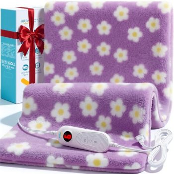 ALLJOY Heating Pad for Back, Cute Heating Pad for Period Cramps
