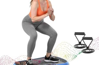 AXV Vibration Plate Fitness Platform Exercise Machine Vibrating Shaking Full Bod