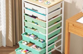Goovilla Rolling Cart with Drawers