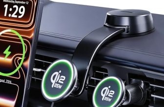 Upgrade [for Qi2.2-Certified] 25W for MagSafe Wireless Car Charger Mount