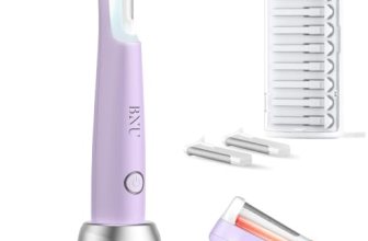BNU Dermaplane Razor for Women Face, Peach Fuzz Removal & Sonic Exfoliation