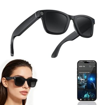 CYJBE Smart Camera Glasses with 8MP HD Video & Bluetooth Audio