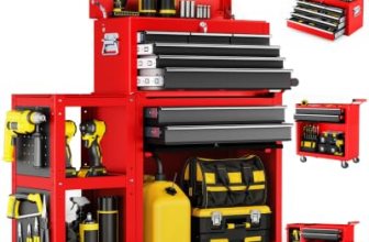 LDHTHOPI 8-Drawer Rolling Tool Chest