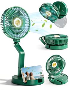 HRTISNW Portable Foldable Oscillating Fan