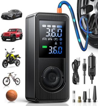 Tire Inflator Portable Air Compressor